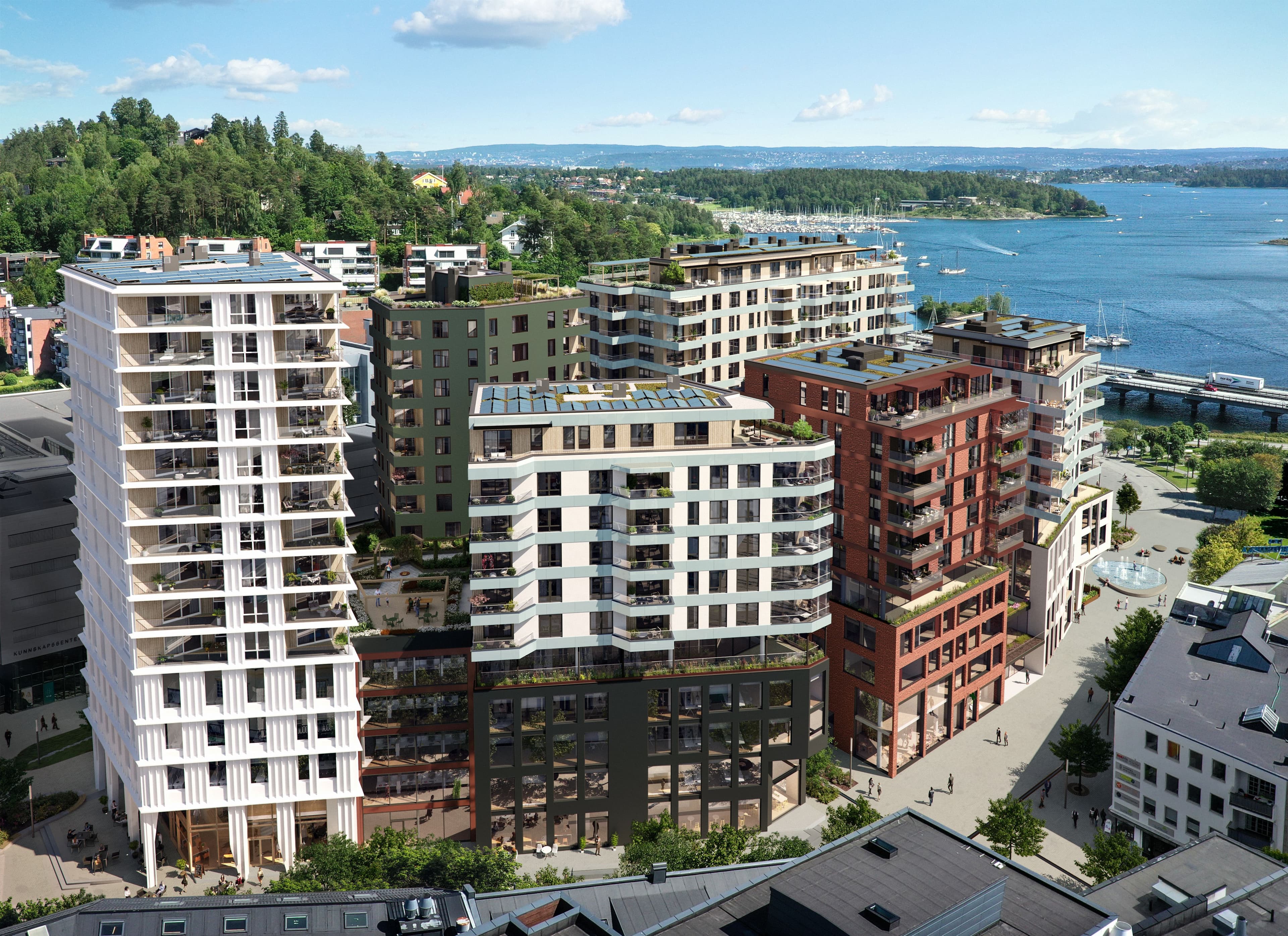 Picture of Helgerudkvartalet - Ny Fjordby i Sandvika